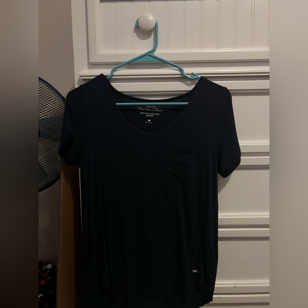 Navy Blue Hollister Top/XS